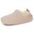 Chaussons bottillons sherpa, semelle antidérapante Beige 1 - vertbaudet enfant 