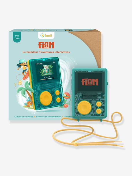 FLAM, baladeur interactif avec sa coque de protection vert 3 - vertbaudet enfant 