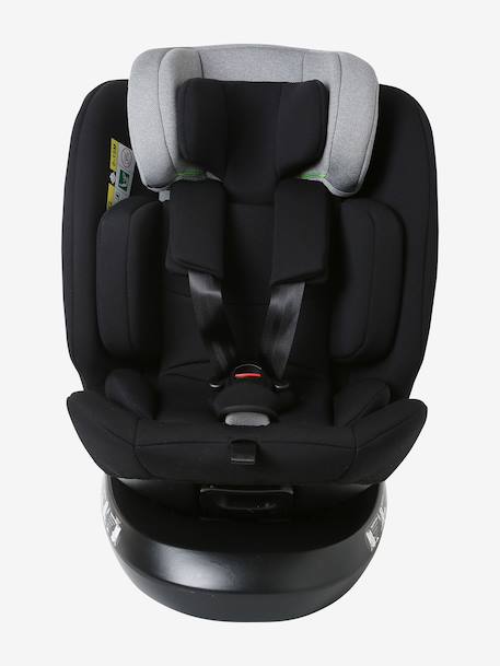 Siège-auto pivotant i-Size groupe 0+1/2/3 Roll&Sit Top Tether lot noir 4 - vertbaudet enfant 