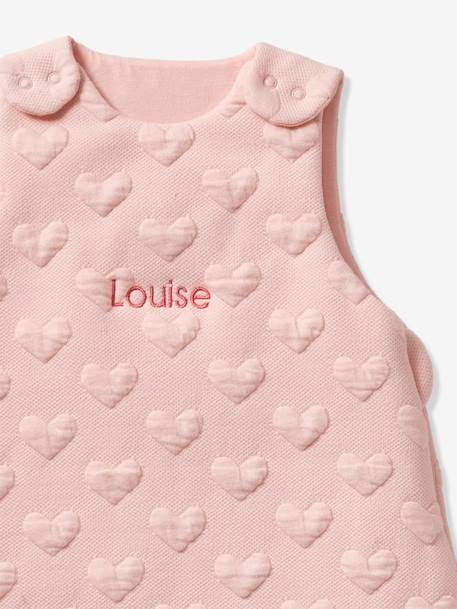 Gigoteuse MOTIF JACQUARD personnalisable beige+rose pâle 8 - vertbaudet enfant 