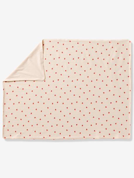 Plaid  MON CŒUR rose imprimé 5 - vertbaudet enfant 