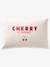 Parure housse de couette et taie d'oreiller CERISES RAYURES avec coton recyclé rayé rouge 9 - vertbaudet enfant 