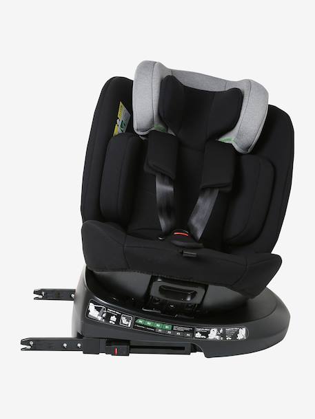 Siège-auto pivotant i-Size groupe 0+1/2/3 Roll&Sit Top Tether lot noir 8 - vertbaudet enfant 