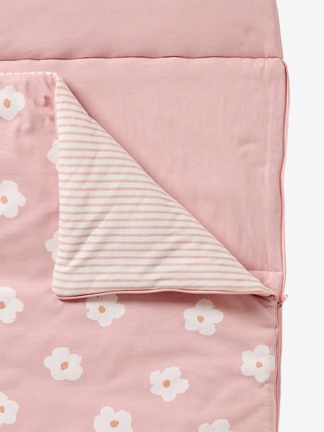 Sac de couchage FLEURS CHAT rose imprimé 4 - vertbaudet enfant 