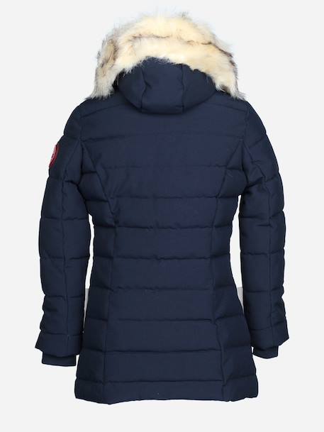 Parka matelassée Bleu foncé+Noir 2 - vertbaudet enfant 