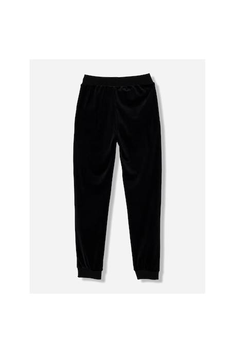 Jogging en velours Noir 2 - vertbaudet enfant 