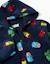 Surpyjama en polaire corail à motif marvel Bleu foncé 3 - vertbaudet enfant 