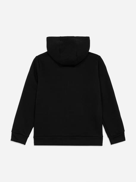 Sweat zippé à capuche Bleu+Noir 5 - vertbaudet enfant 