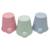 Set de 3 seaux de bain pour enfants – Jouets d’eau souples et colorés pour bain et plage Multicolore 3 - vertbaudet enfant 