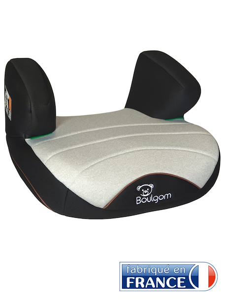 Rehausseur bas confort r129 i-size compatible fabriqué en france boostconfort2 Black+Silver 3 - vertbaudet enfant 