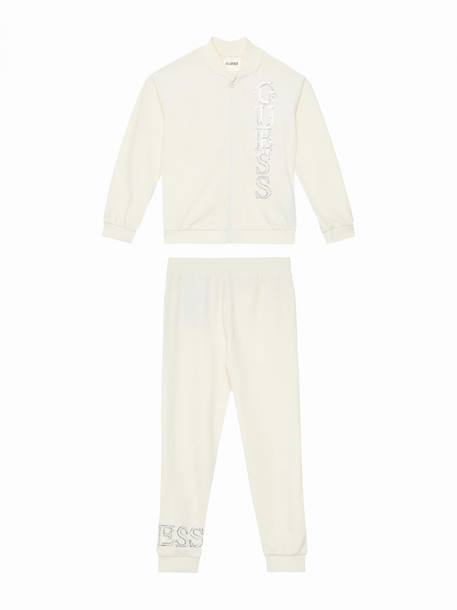 Ensemble 2 pièces Ecru+Orange 1 - vertbaudet enfant 
