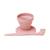 Mesureur d'eau escargot à ventouse pliable – jouet d’eau éducatif en silicone - rose pastel rose pastel 1 - vertbaudet enfant 