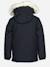 Parka à capuche Bleu foncé+Noir 5 - vertbaudet enfant 