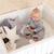 Tapis de parc - douceur moelleuse Stars ecru+Stars grizou 3 - vertbaudet enfant 