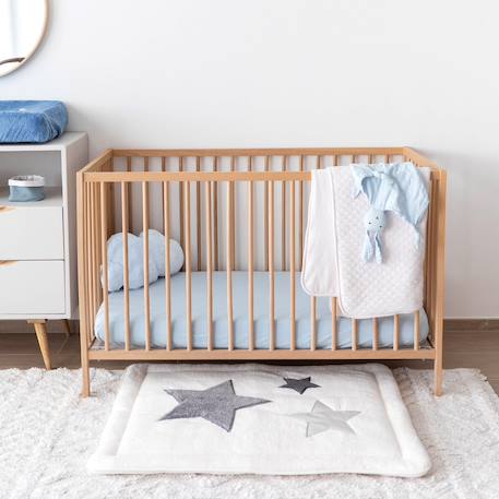 Tapis de parc - douceur moelleuse Stars ecru+Stars pingu 2 - vertbaudet enfant 