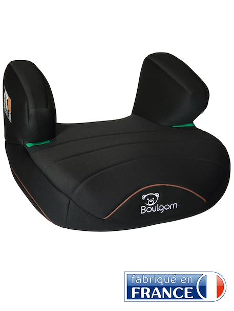 Rehausseur bas confort r129 i-size compatible fabriqué en france boostconfort2 Black+Silver 1 - vertbaudet enfant 