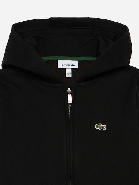 Sweat zippé à capuche Bleu+Noir 6 - vertbaudet enfant 