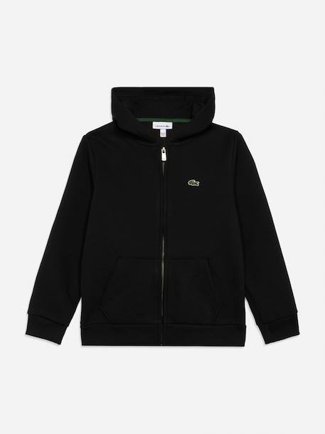 Sweat zippé à capuche Bleu+Noir 4 - vertbaudet enfant 