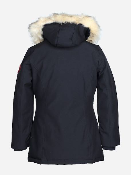 Parka fourrure amovible Noir 2 - vertbaudet enfant 