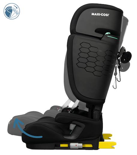 Siège auto pliable nomad xl plus Authentic black 5 - vertbaudet enfant 