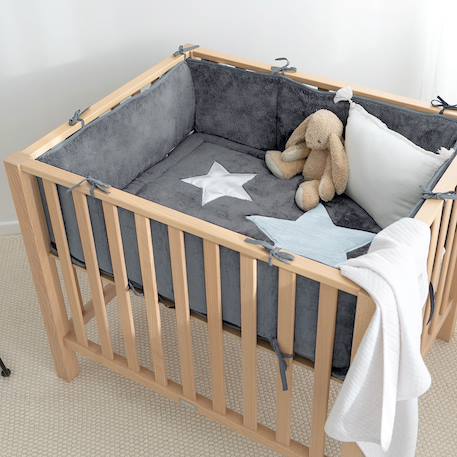 Tapis de parc - douceur moelleuse Stars ecru+Stars pingu 7 - vertbaudet enfant 