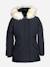Parka fourrure amovible Noir 1 - vertbaudet enfant 