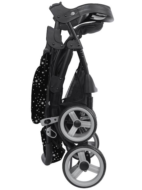 Poussette + siège auto bébé ts cassiope2 Noir etoile 4 - vertbaudet enfant 