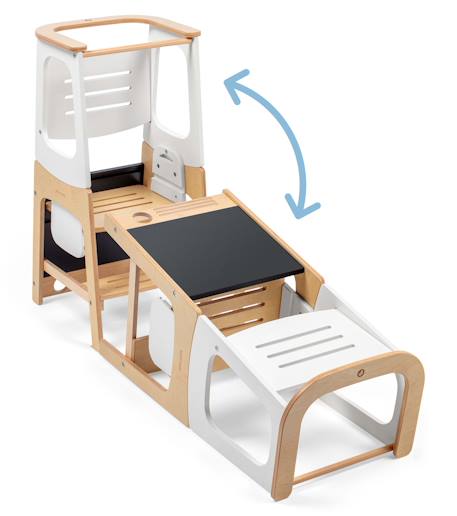 Tour d'apprentissage toucan 3-en-1 Natural (wood) 4 - vertbaudet enfant 