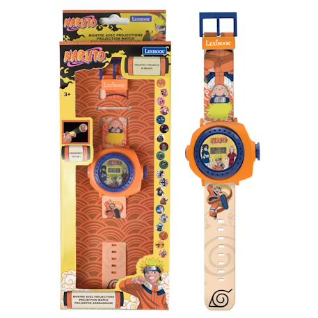 Montre digitale avec projection naruto Orange 2 - vertbaudet enfant 