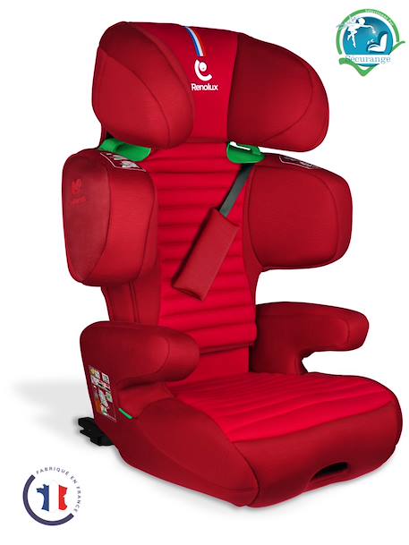 Réhausseur isofix r129 100-150 cm softness® renofix2 Cappuccino+Carbon+Garden+Ocean+Passion+Quartz 20 - vertbaudet enfant 