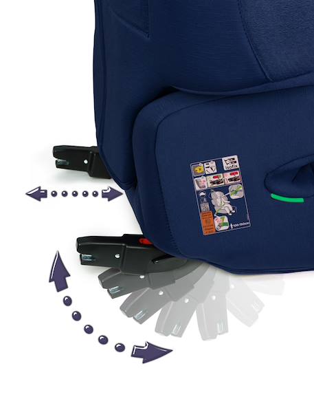 Réhausseur isofix r129 100-150 cm softness® renofix2 Cappuccino+Carbon+Garden+Ocean+Passion+Quartz 17 - vertbaudet enfant 
