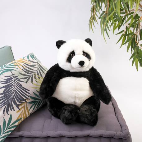 Peluche - peluche panda - 40 cm Noir 2 - vertbaudet enfant 