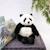 Peluche - peluche panda - 40 cm Noir 2 - vertbaudet enfant 