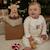 Coffret cadeau noël, doudou, un hochet et une peluche renne Marron, rouge, jaune 5 - vertbaudet enfant 