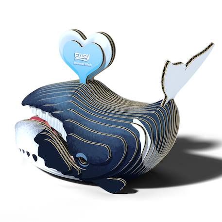 Puzzle 3d - baleine boréale Blue 4 - vertbaudet enfant 