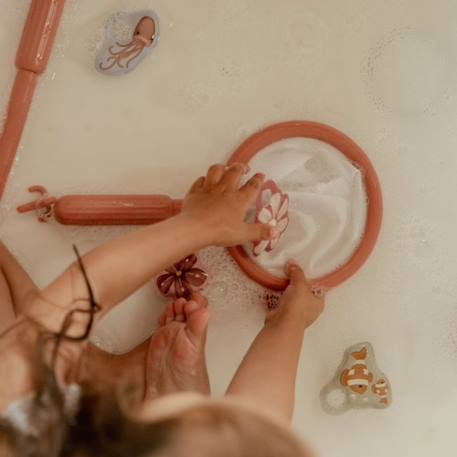 Jeu de bain pêche à la ligne rose Bleu, vert, jaune+Rose 8 - vertbaudet enfant 