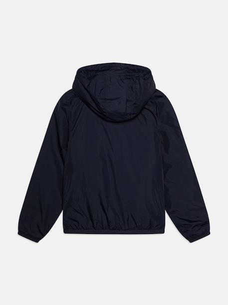 Veste imperméable enfant, le vrai 4.0 claude warm Bleu foncé+Noir+Vert 2 - vertbaudet enfant 