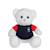 Peluche - ours fff- 25 cm Équipe de France Bleu 1 - vertbaudet enfant 