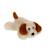Peluche chien allongé Douceur 20 cm Beige 1 - vertbaudet enfant 