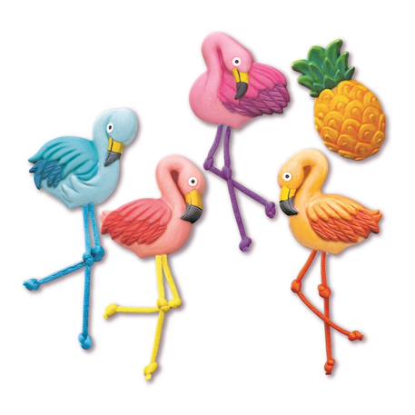 Kit moulage et peinture - flamingo - version fr Multicolor 2 - vertbaudet enfant 
