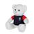 Peluche - ours fff- 25 cm Équipe de France Bleu 2 - vertbaudet enfant 