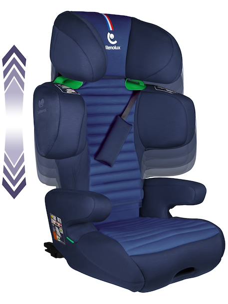 Réhausseur isofix r129 100-150 cm softness® renofix2 Cappuccino+Carbon+Garden+Ocean+Passion+Quartz 16 - vertbaudet enfant 