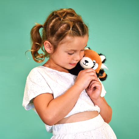 Peluche magnétique 30 cm Beige+Gris+Marron+Noir+Orange+Vert 27 - vertbaudet enfant 