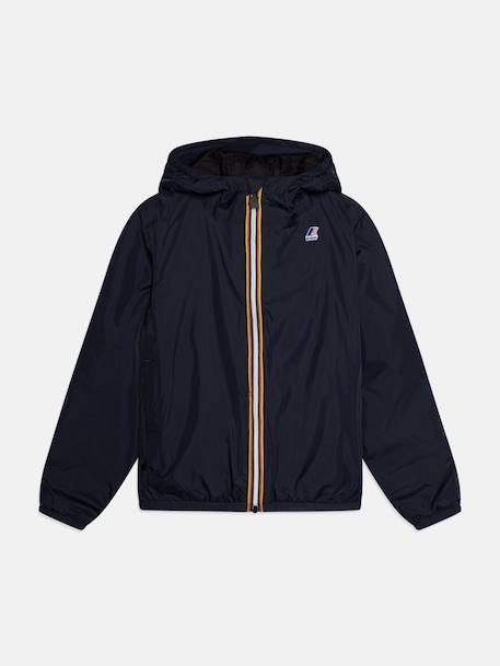 Veste imperméable enfant, le vrai 4.0 claude warm Bleu foncé+Noir+Vert 1 - vertbaudet enfant 