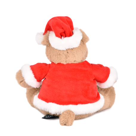 Peluche de Noel hippopotame kris hug 20 cm Rouge 3 - vertbaudet enfant 