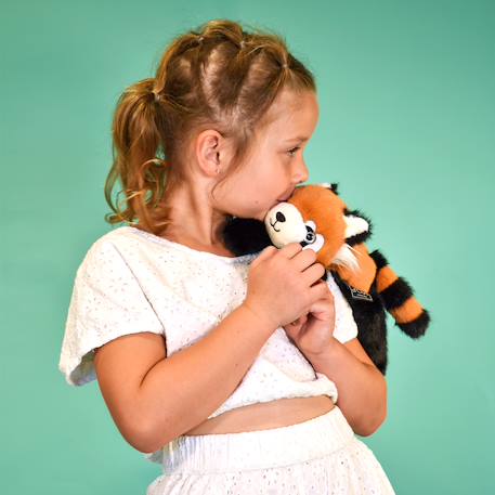 Peluche magnétique 30 cm Beige+Gris+Marron+Noir+Orange+Vert 26 - vertbaudet enfant 