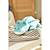 Peluche crocodile lagoon 60 cm Bleu 2 - vertbaudet enfant 