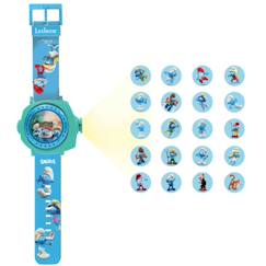 Jouet-Jeux éducatifs-Montre digitale avec projection schtroumpfs