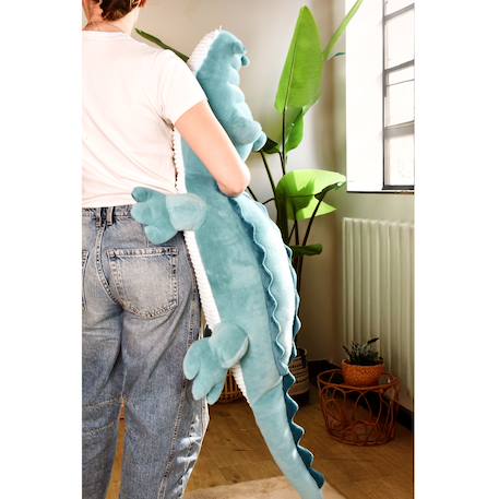Peluche géante crocodile lagoon 115 cm Bleu 3 - vertbaudet enfant 