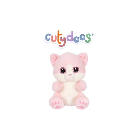Peluche chat Pinky 23 cm Rose 1 - vertbaudet enfant 